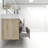 84" Wall Mounted Double Bathroom Vanity-71072281