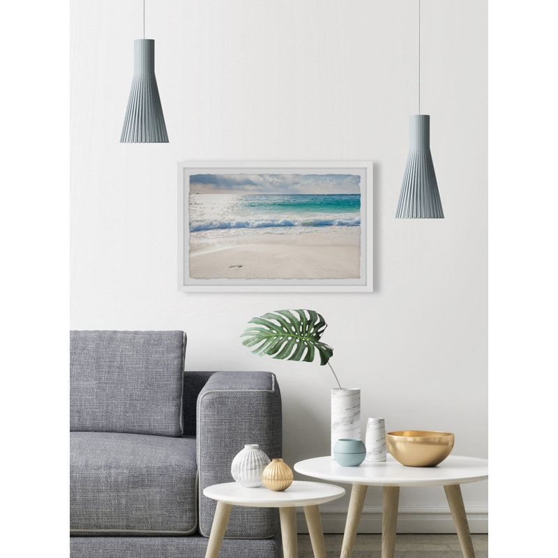 Today's A Beach Day by Marmont Hill - Single Picture Frame Print, 20cm H x 30cm W x 3.81cm D