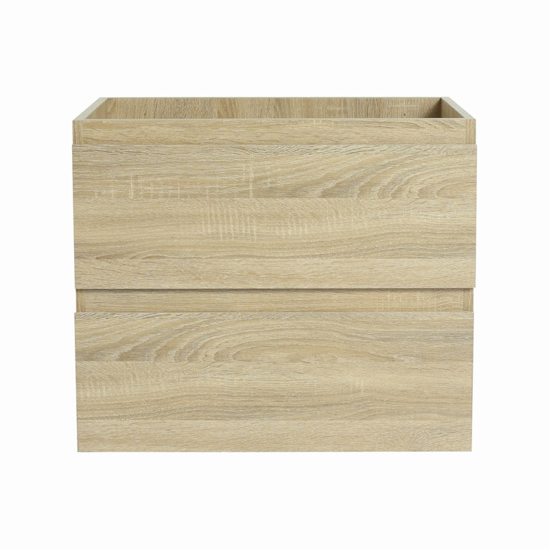 Meuble-lavabo mural 24 po (23-3 / 8 po) (seulement le corps de l'armoire), Light Oak