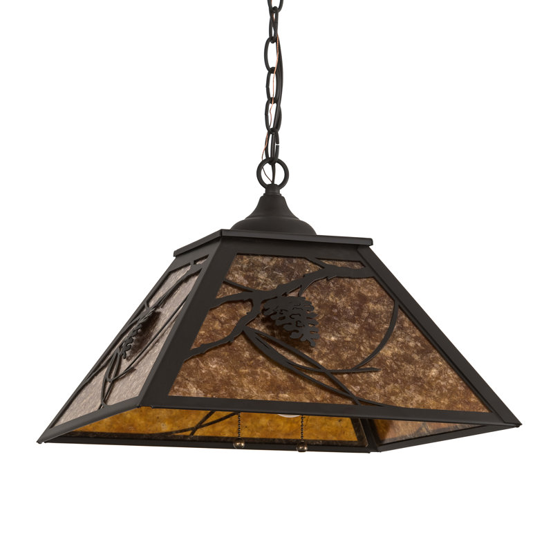 Luminaire suspendu géométrique 2 lumières simple Wynsum