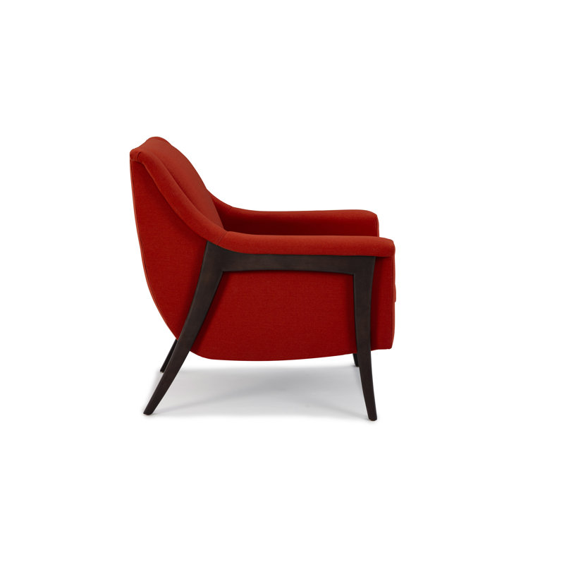 Arlo Armchair, Wenge, Barley Polyester Blend