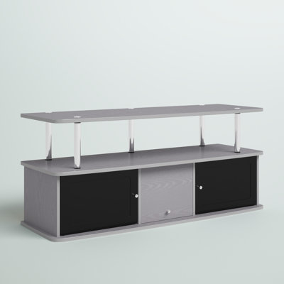 Edwin TV Stand with 3 Storage Cabinets and Shelf for TVs up to 55 inches