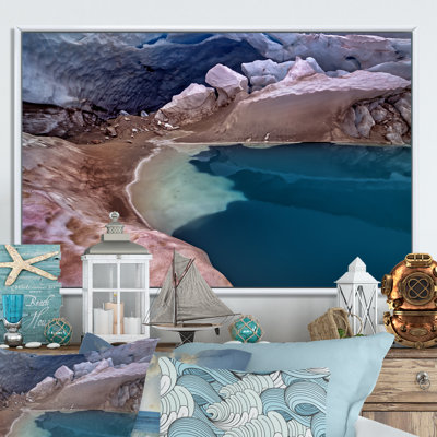 " Ice Glacier In Antarctica "