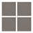  Black Elements Solid Napkin Set of 4-152355156-152355162