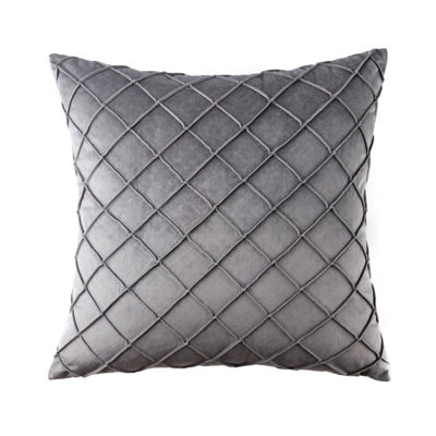 Coussin décoratif à carreaux