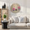 Round vintage wall decor