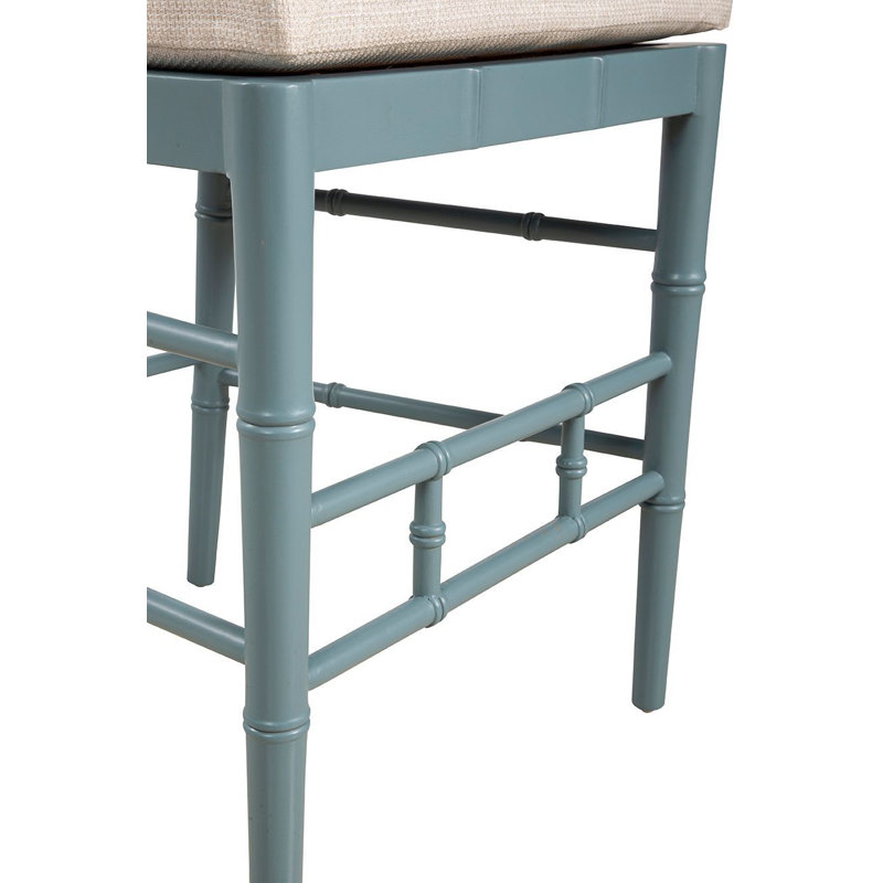 Hugo 39" Tall Counter Stool, Black, Light Blue, Counter Stool (25” Seat Height)