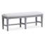 Banc rembourré gris-1625532351