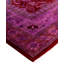 Overdyed Hand-Knotted Wool Modern-Contemporary Purple Area Rug 9' 2" x 11' 10"