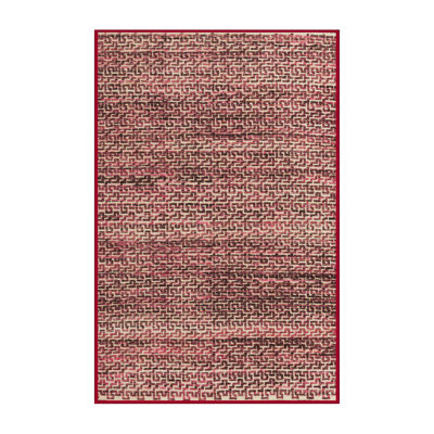 Tapis décoratif multicolore à motif abstrait