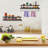 Peyton-Leigh 2 Piece Floating Shelf with Towel Bar-1101504406-1101504407