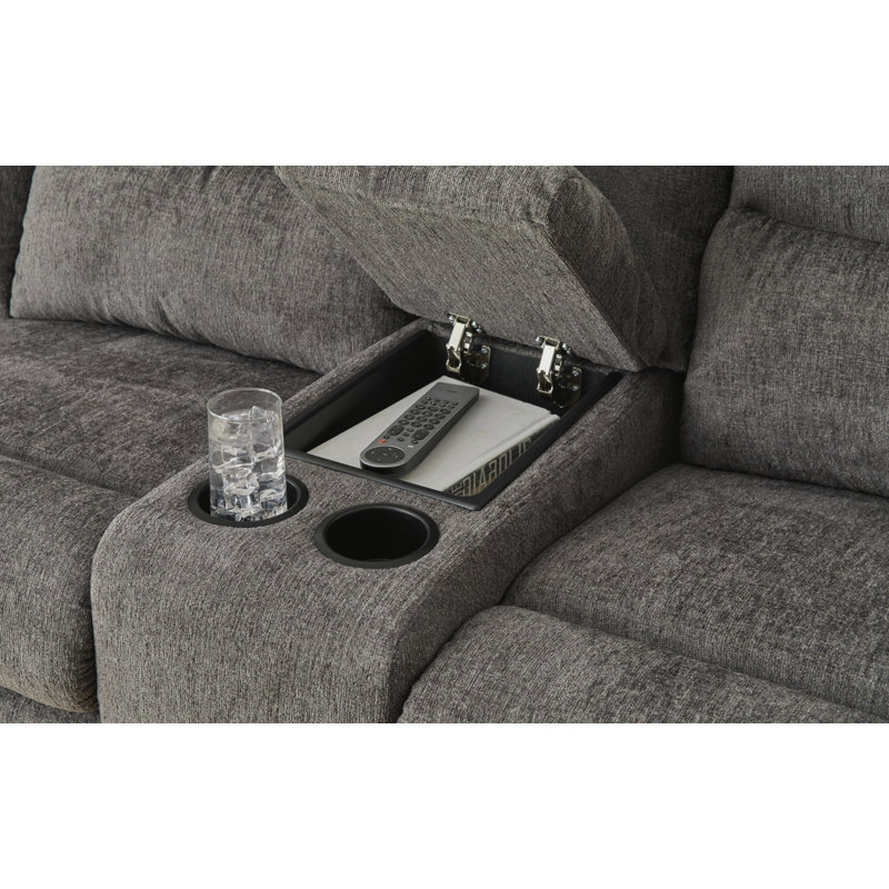 Canapé modulaire inclinable 2 pièces Museum, H 39 po x l 118 po x P 105 po