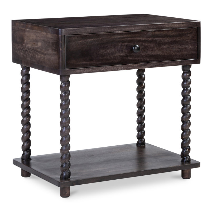 Tabitha Nightstand Dark Brown