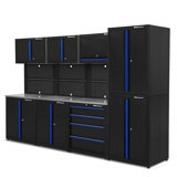 8 Piece Steel Garage Organization Cabinet