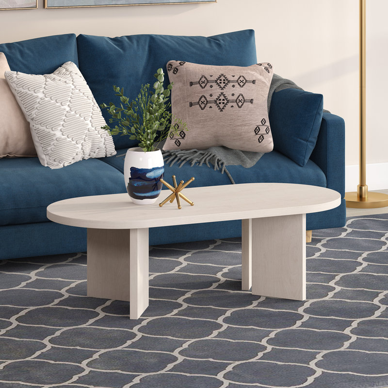 Table basse Alma, Blanc