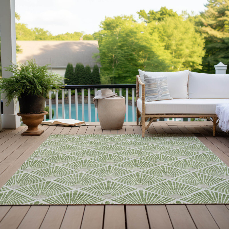 Tapis intérieur / extérieur Maliana, Rectangle 9 pi x 12 pi