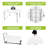 Heavy Duty 5ft 60inch Foldable Banquet Dinning Plastic Folding Round Table For Event Party