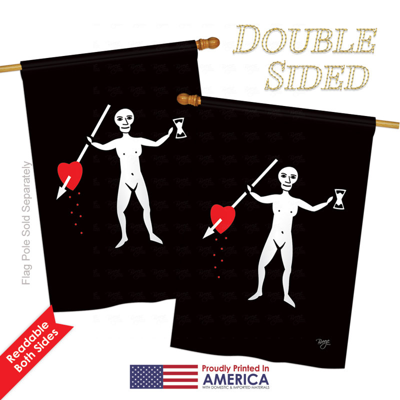 Double Sided 40'' H x 28'' W Polyester Garden Flag, 40" H x 28" W