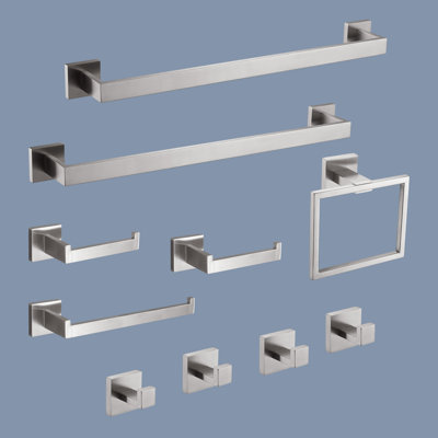 Ensemble de quincaillerie de salle de bain 10 pièces