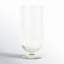 Cole And Grey Glass Ribbed Candle Holder With Elevated Base