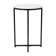 Hampstead Collection End Table - Modern Laminate Accent Table with Crisscross Frame