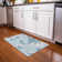 Premium Machine Washable Prisco Teal Rug
