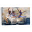 Danseurs en mouvement fluide - Affiche murale abstraite contemporaine et dramatique-407897471