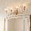 Florena 2-Light Bathroom Vanity Light in Noble Brass by Breegan Jane