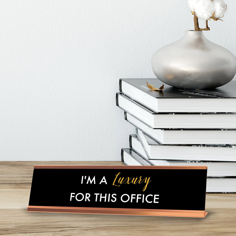 Desk Sign