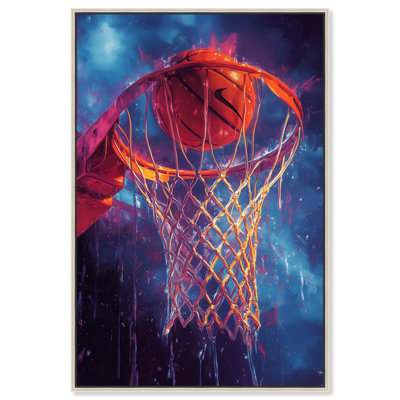 «Through the Hoop», toile par Art Remedy