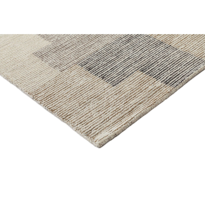 Tapis en laine touffeté à la main, Rectangle 2 po x 3 po