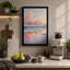 Dawn Beach Reflections Coastal - Wrapped Canvas-2045370535-2045370554