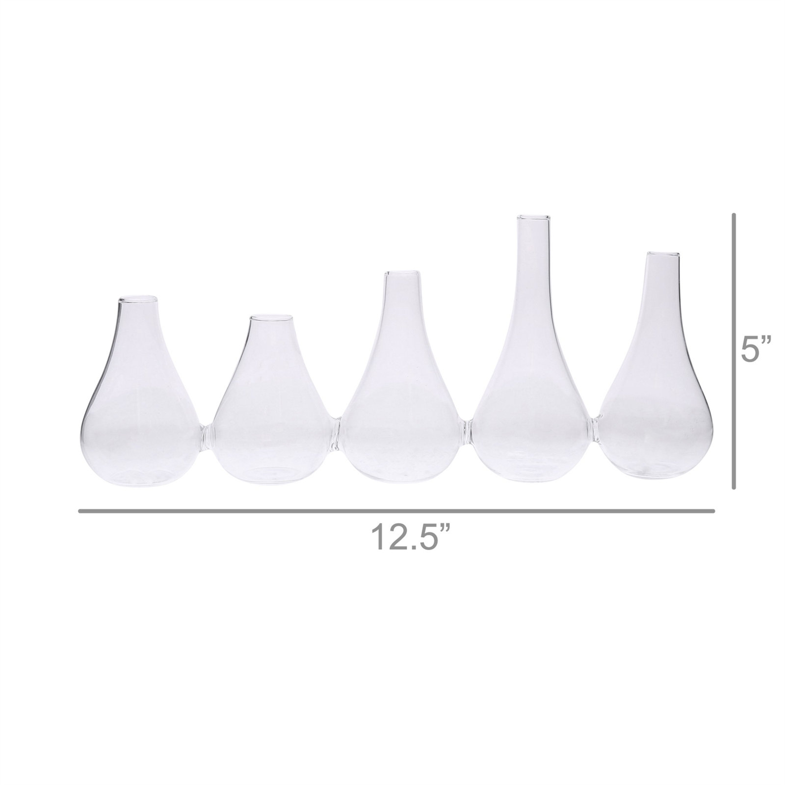 5'' Glass Table Vase