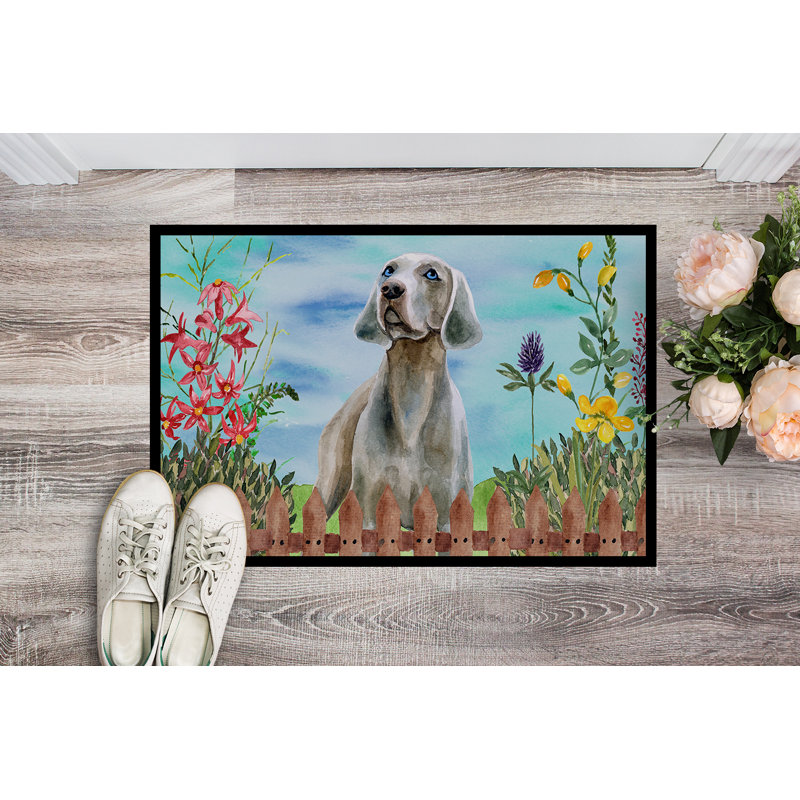 Non-Slip Outdoor Doormat, Rectangle 18" x 27"
