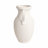 Tiyler Modern Textural Stoneware and Dolomite Vase with Ribbed Surface and Sculptural Side Handles for Stylish Accent Decor-514467831-514467338