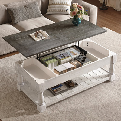 Table basse avec plateau fixe Farmhouse