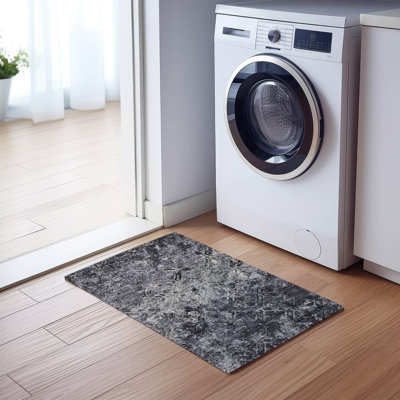 Machine Washable Indoor/Outdoor Mahaney ACN768 Sky Rug