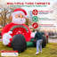Jeu de lancer de boule de neige gonflable géant 13 pi avec 4 balles et souffleur intégré Wellcomer