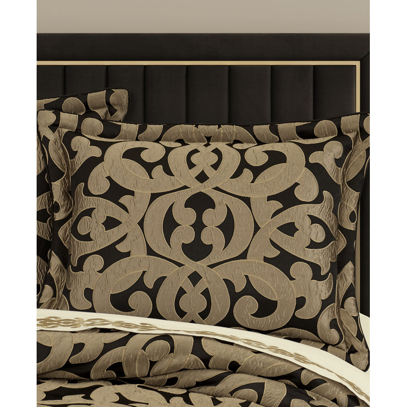 LA BOHEME - ONYX KING 4PC. COMFORTER SET, California King Comforter + 3 Additional Pieces