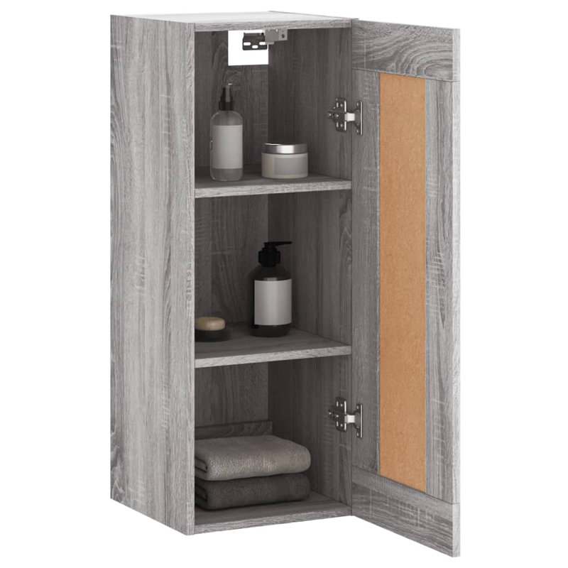 Namiyah 34.5 cm W Sideboard, Grey Sonoma