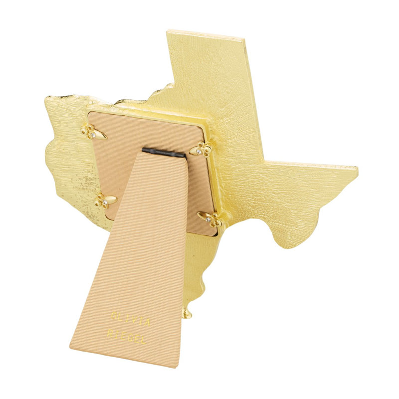 Crystal Texas Picture Frame
