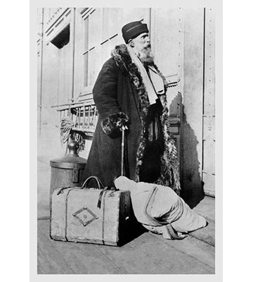 Immigrant russe, reproduction de photo