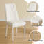 Ensemble de 6 chaises, blanc