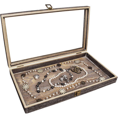 Boîte à bijoux en verre