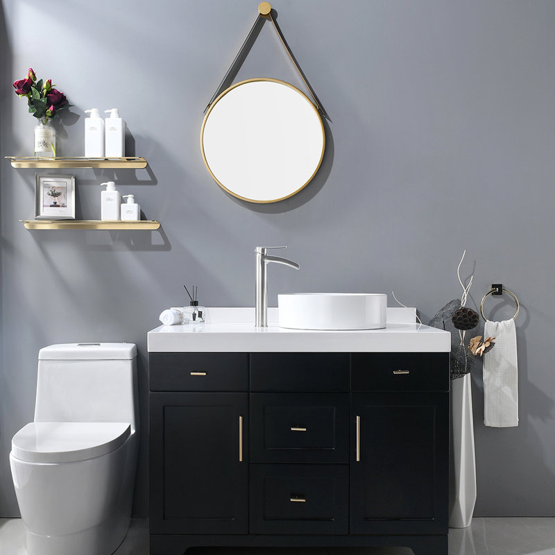 Bathroom Faucet with Drain Assembly