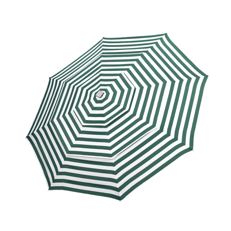 Auvent de remplacement pour terrasse de marché avec auvent à 3 niveaux 10 pieds, Vert/blanc