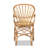 Biagio 20.1" W Rattan Armchair