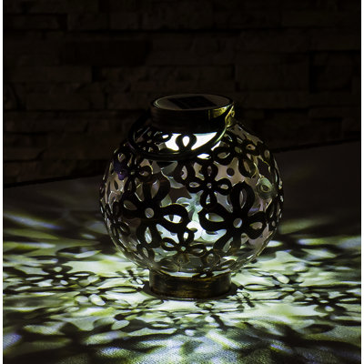 Charette 7.09'' Solar Powered Globe Lantern