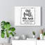 Move Mountains Matthew 17:20 - Wrapped Canvas Print-746146253
