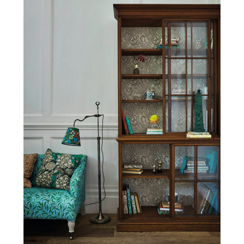 Poppy Wallpaper, Claret